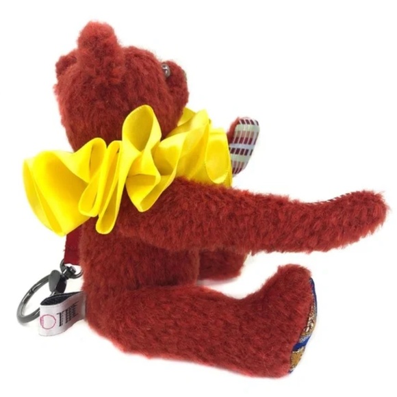 "Amber" Teddy Bear Bag Charm - keyring - trick - Picture 2 of 5